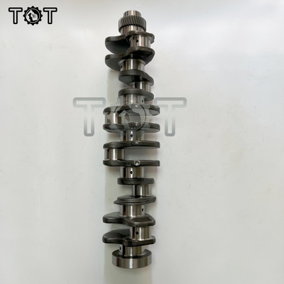 Komatsu PC200-7 220-7 ชิ้นส่วนเครื่องยนต์รถขุด S6D102E เพลาข้อเหวี่ยง 6735-01-1310 Cummins 6BT5.9 R215-9 LG922