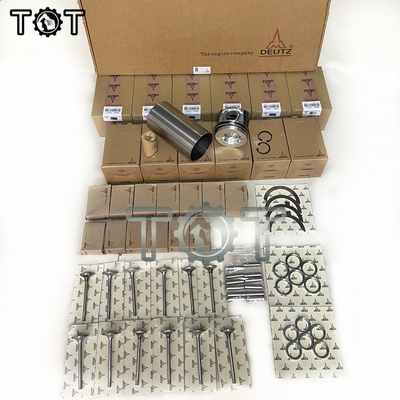 Volvo Deutz D6D D6E 6M2012 ชิ้นส่วนเครื่องยนต์รถขุด Piston Ring Liner Set