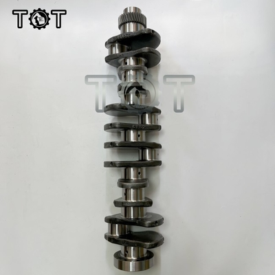 Komatsu PC200-7 220-7 ชิ้นส่วนเครื่องยนต์รถขุด S6D102E เพลาข้อเหวี่ยง 6735-01-1310 Cummins 6BT5.9 R215-9 LG922