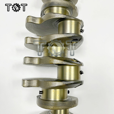 Doosan DB58TI 62.02101-0045A เพลาข้อเหวี่ยงเครื่องยนต์รถขุดสำหรับ DH150-7 DH220-5 DH225-7 Isuzu 6BD1