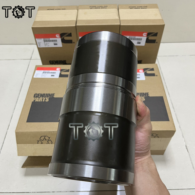 ชิ้นส่วนเครื่องยนต์ดีเซล 6CT 6CT8.3 6D114 Piston Ring Liner Kit สำหรับชุดซ่อมยกเครื่อง Cummins Komatsu