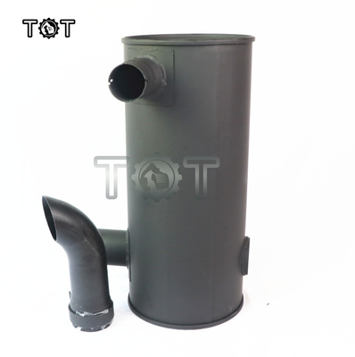 E320C S6KT EXcavator เครื่องยนต์ท่อไอเสียป้องกันสนิม erpillar Muffler