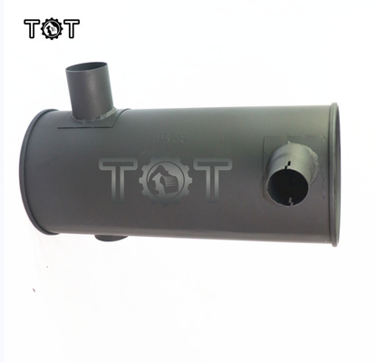 E320C S6KT EXcavator เครื่องยนต์ท่อไอเสียป้องกันสนิม erpillar Muffler