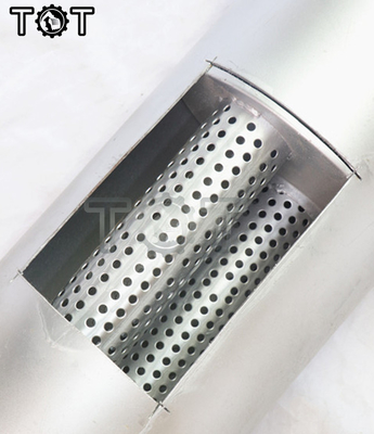 E320C S6KT EXcavator เครื่องยนต์ท่อไอเสียป้องกันสนิม erpillar Muffler