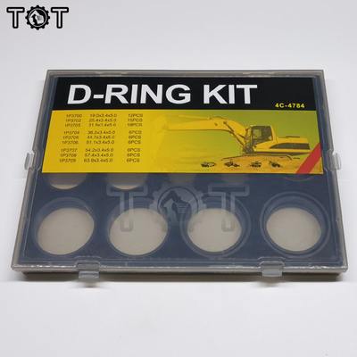 TOT 35*25*10 มม. ซีลน้ำมันรถขุด  D Ring Kit 4C4784