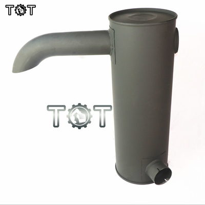 KATO HD2045 เครื่องยนต์ขุดท่อไอเสีย Silencer การกระจายความร้อนอย่างรวดเร็ว