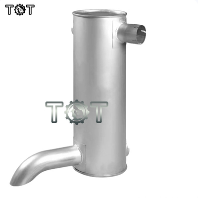 KATO HD2045 เครื่องยนต์ขุดท่อไอเสีย Silencer การกระจายความร้อนอย่างรวดเร็ว