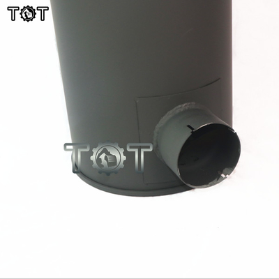 KATO HD2045 เครื่องยนต์ขุดท่อไอเสีย Silencer การกระจายความร้อนอย่างรวดเร็ว
