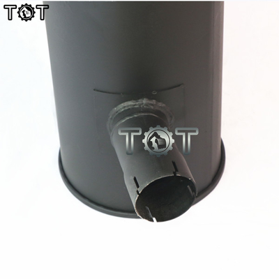KOBELCO SK350-6 6D34 EXcavator เครื่องยนต์ท่อไอเสียอลูมิเนียม Silencer