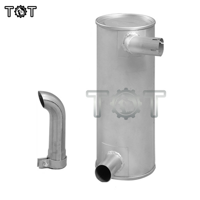 erpillar E312 E120B S4K เครื่องยนต์ท่อไอเสีย Silencer OEM