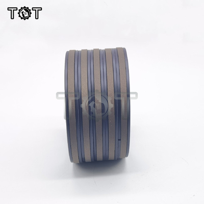 ISO9001 SPGW PTFE แหวนลูกสูบไฮดรอลิกสำหรับเครื่องจักรก่อสร้าง