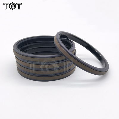 ISO9001 SPGW PTFE แหวนลูกสูบไฮดรอลิกสำหรับเครื่องจักรก่อสร้าง