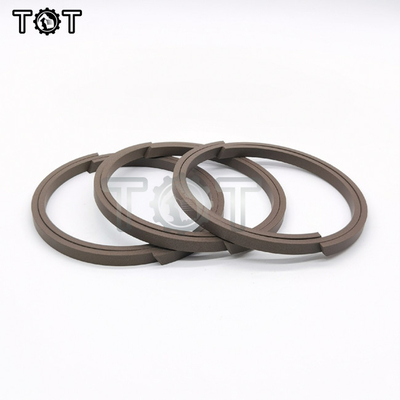 ชุดซีลกระบอกไฮดรอลิกสำหรับขุดเจาะบรอนซ์ PTFE KZT Contami Excavator Oil Seal