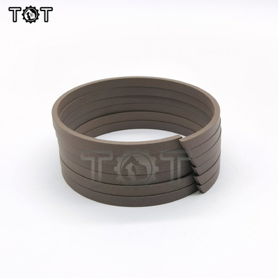 ชุดซีลกระบอกไฮดรอลิกสำหรับขุดเจาะบรอนซ์ PTFE KZT Contami Excavator Oil Seal