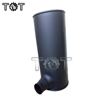 PC300-5 6D108 Bulldozer เครื่องยนต์ท่อไอเสียอลูมิเนียมเหล็ก Komatsu Muffler