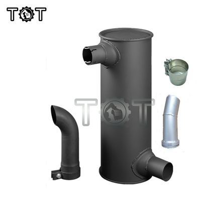 Sumitomo PC200-5 6D95 รถขุดท่อไอเสีย Belparts Excavator Cooling System Parts
