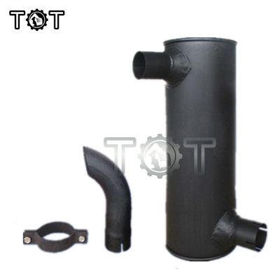 Sumitomo PC200-5 6D95 รถขุดท่อไอเสีย Belparts Excavator Cooling System Parts
