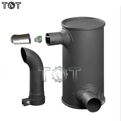 Komatsu PC120 4D95 4D102 ท่อไอเสียเครื่องยนต์ Shroud Ring