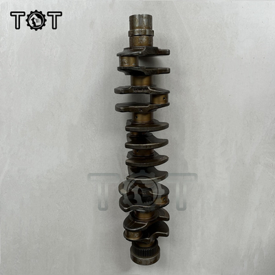 VOE21245957 Volvo D7D D7E เครื่องยนต์เพลาข้อเหวี่ยง EC240 EC290 เพลาข้อเหวี่ยงเหล็กปลอมแปลง