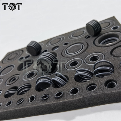 HYUNDAI R220-5 วาล์วควบคุมหลักชุดซีลกันน้ำ NBR Sealing Ring
