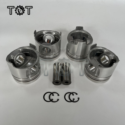 6207312141 PC120-5 PC200-5 Komatsu Engine Piston Parts น้ำหนักเบา