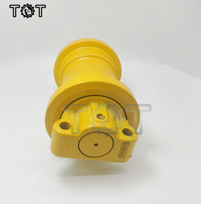 KOMATSU PC200-5 PC220-6 Track Bottom Roller Bulldozer รถขุดตีนตะขาบชิ้นส่วนช่วงล่าง