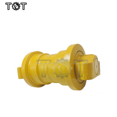 KOMATSU PC200-5 PC220-6 Track Bottom Roller Bulldozer รถขุดตีนตะขาบชิ้นส่วนช่วงล่าง